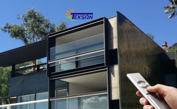 Tek Tuşla Aç Kapa Cam Balkon